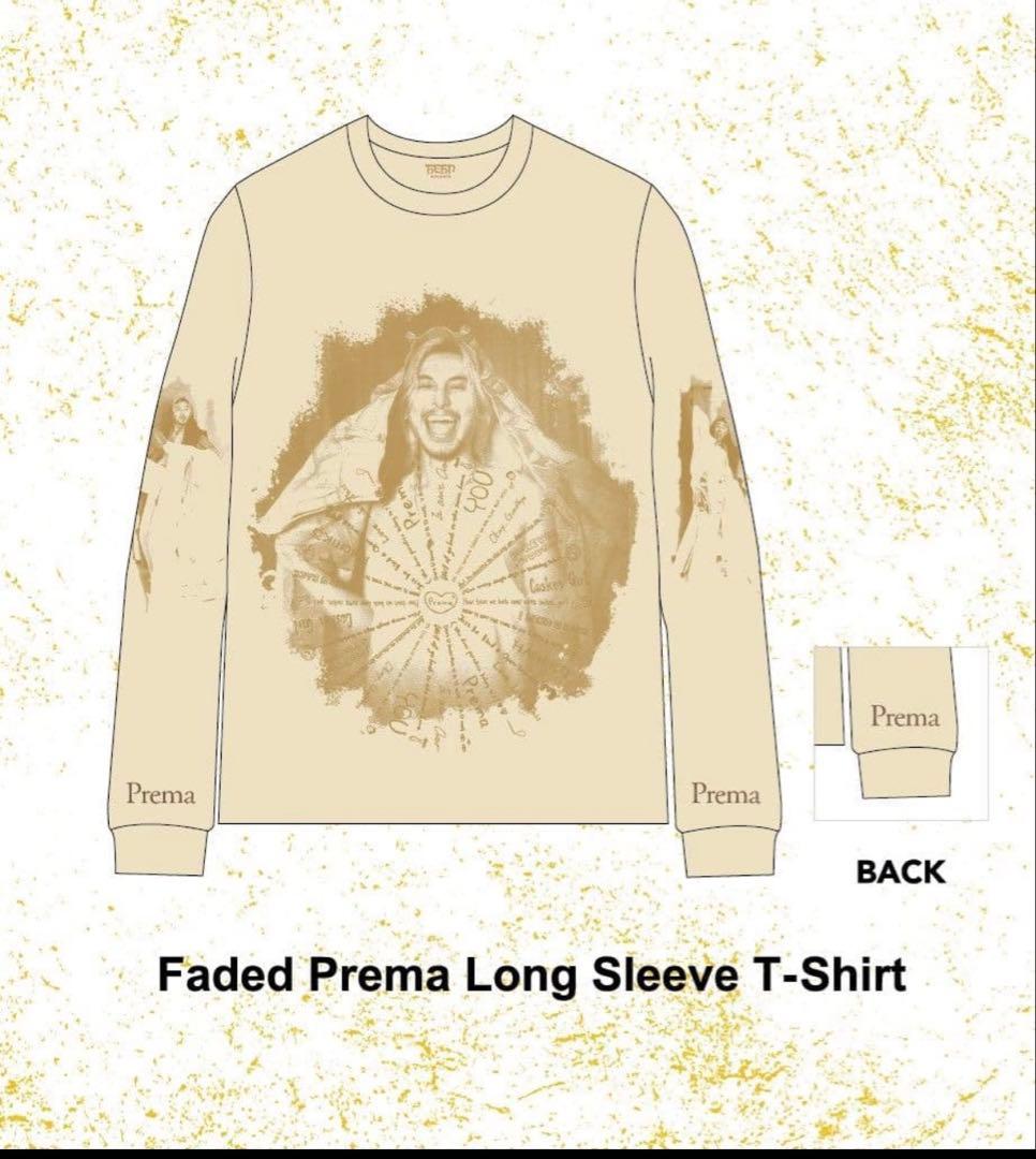 新品 藤井風 Long Sleeve T-shirt Prema L