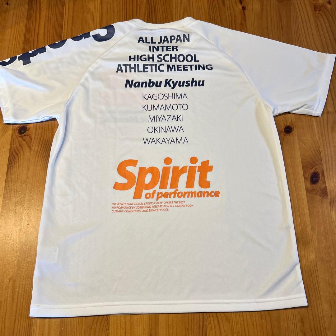 デサント　インターハイ　国体　シャツ　バレーボール　Lサイズ