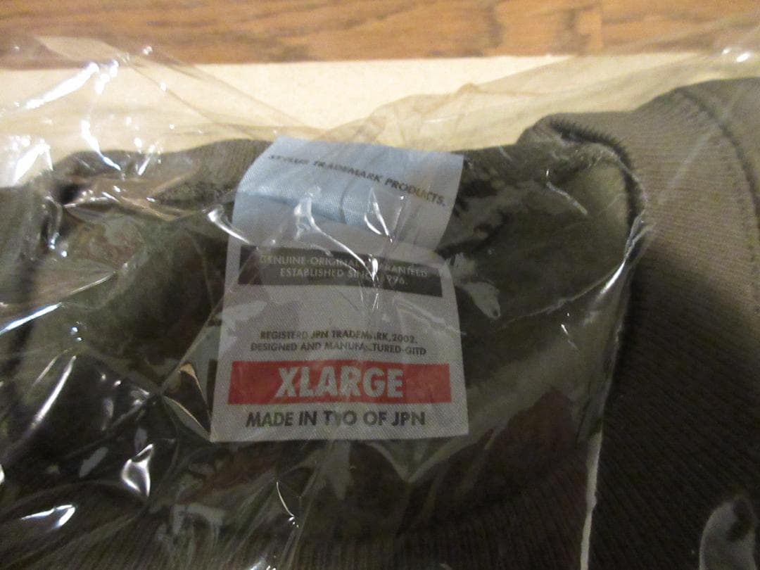 新品 GANG STARR CREWNECK ARMY GREEN XL