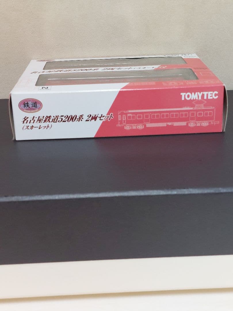 TOMYTEC 鉄コレ 名鉄5200系2両セット(スカーレット) Nゲージ化