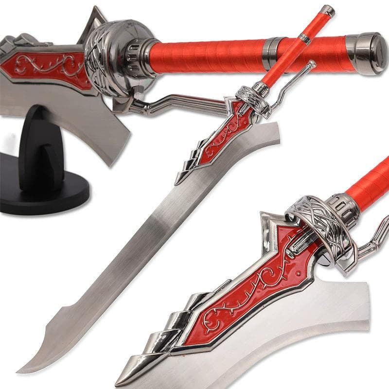 125 cm緋の女王 日本刀 模造刀 居合刀 武士道 武蔵 鑑賞用 手鍛造打