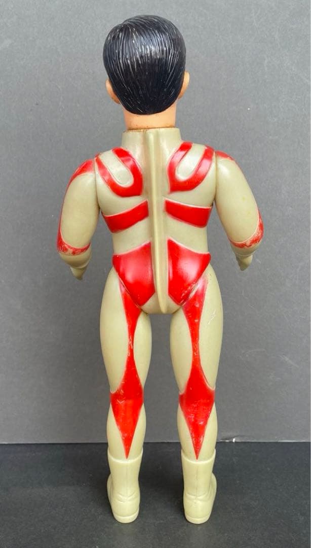 ブルマァク　ウルトラマンエース　大サイズ　 面取れソフビ　面なし