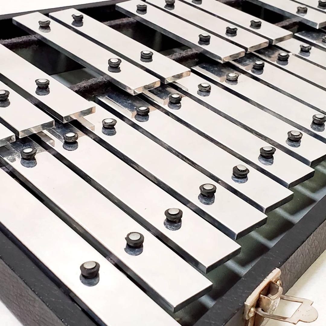 Saito サイトウ グロッケン 鉄琴 32鍵 ハードケース マレット付