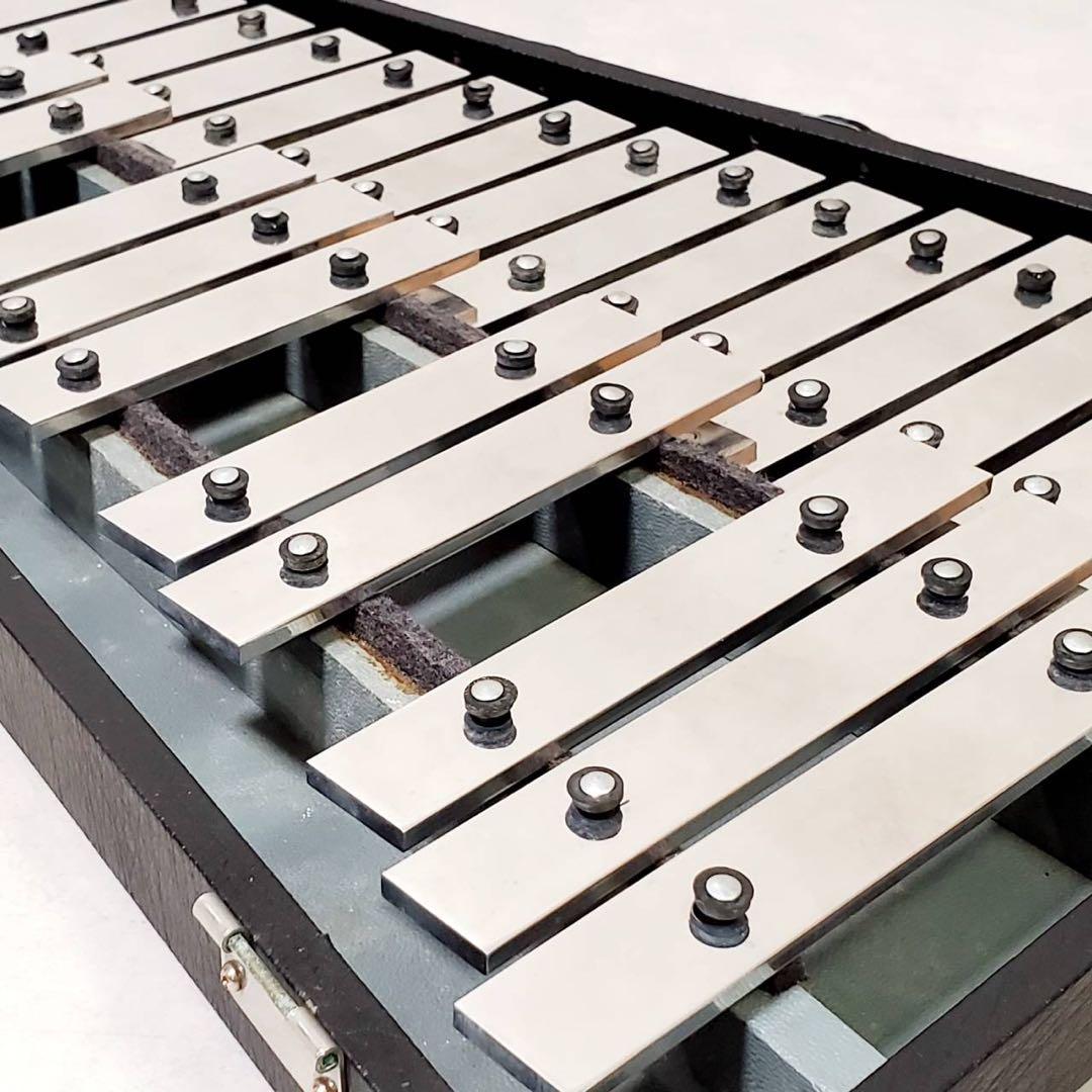 Saito サイトウ グロッケン 鉄琴 32鍵 ハードケース マレット付