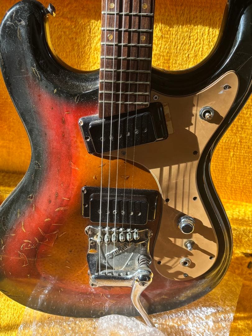 エレキギター　モズライト　モラレス ビンテージ　ビザール　ハードケース付き