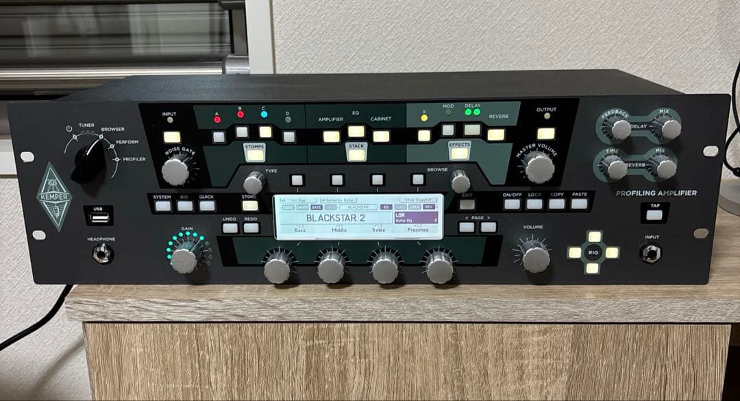 Kemper Profiler Rack アンプシミュレーター