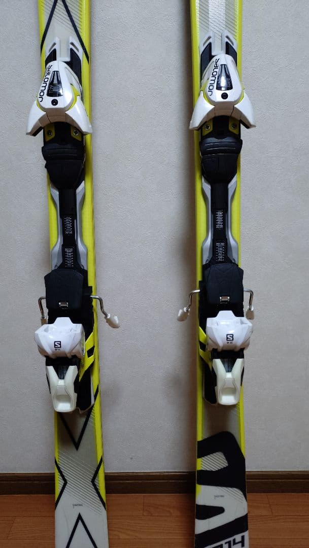 Salomon X-MAX スキー イエロー/ブラック/165cm