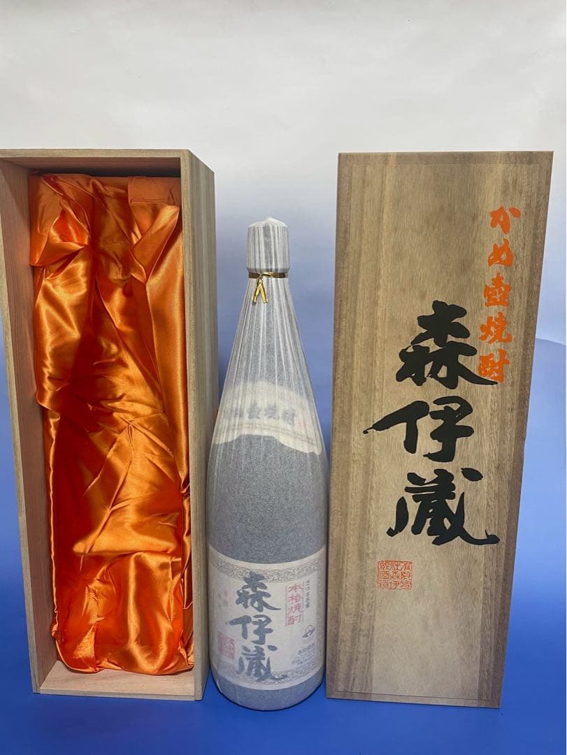 森伊蔵 焼酎 1800ml 木箱入り