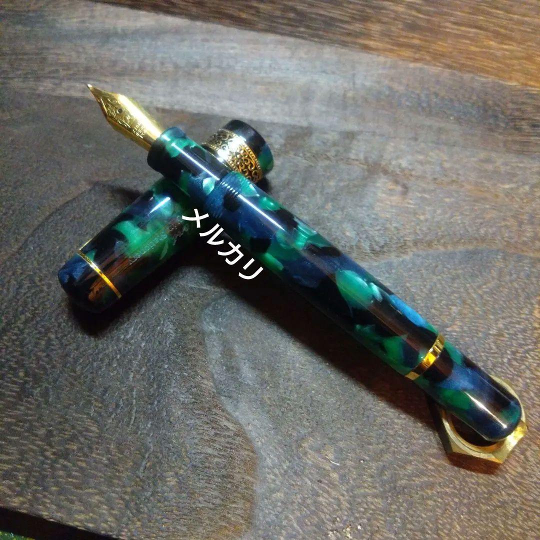 Pent 万年筆 ペント シンフォニー アダージオ エメラルド森の精霊 M 中字