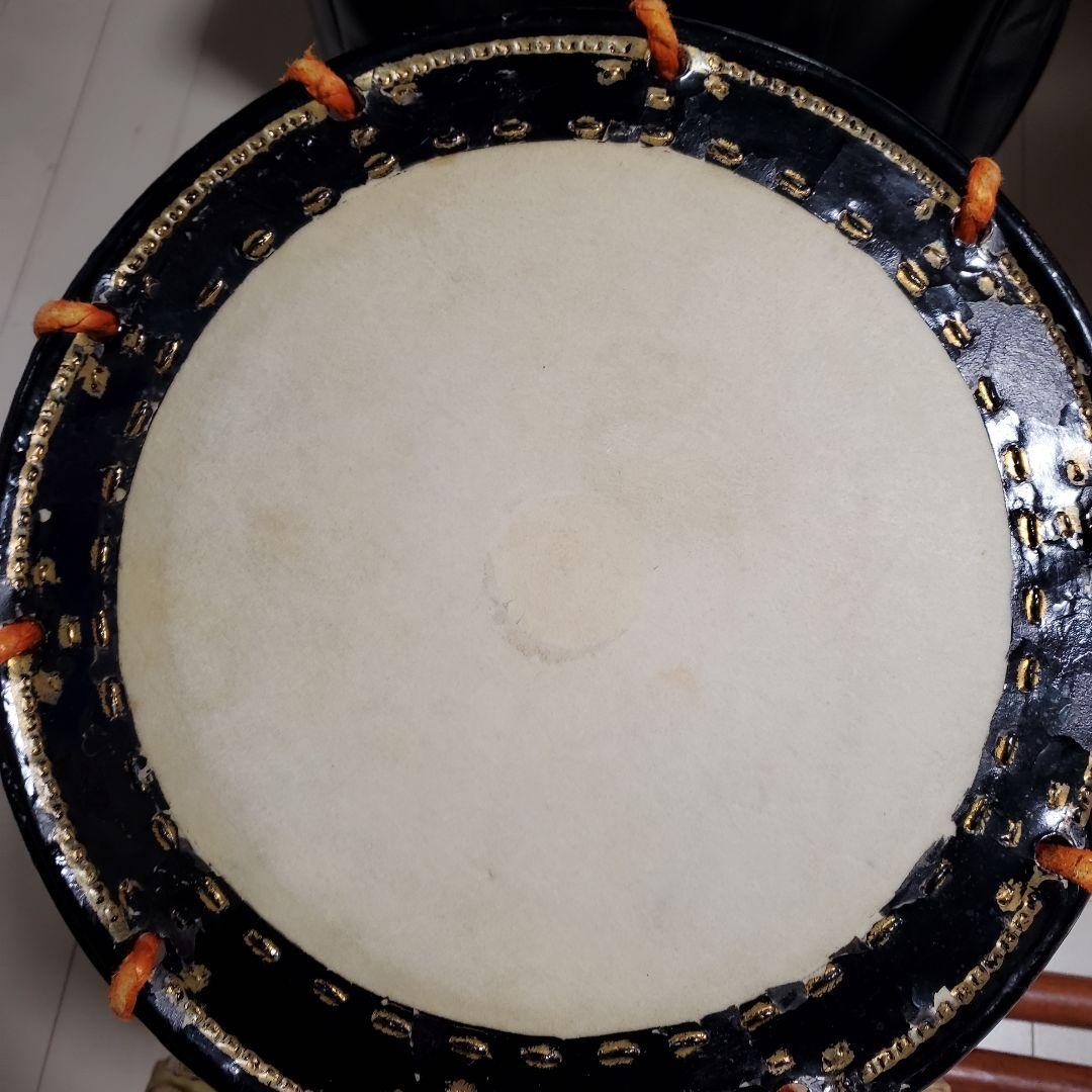 期間限定値引き 和太鼓 直径約35cm 持ち運びセット 色々バチ付き