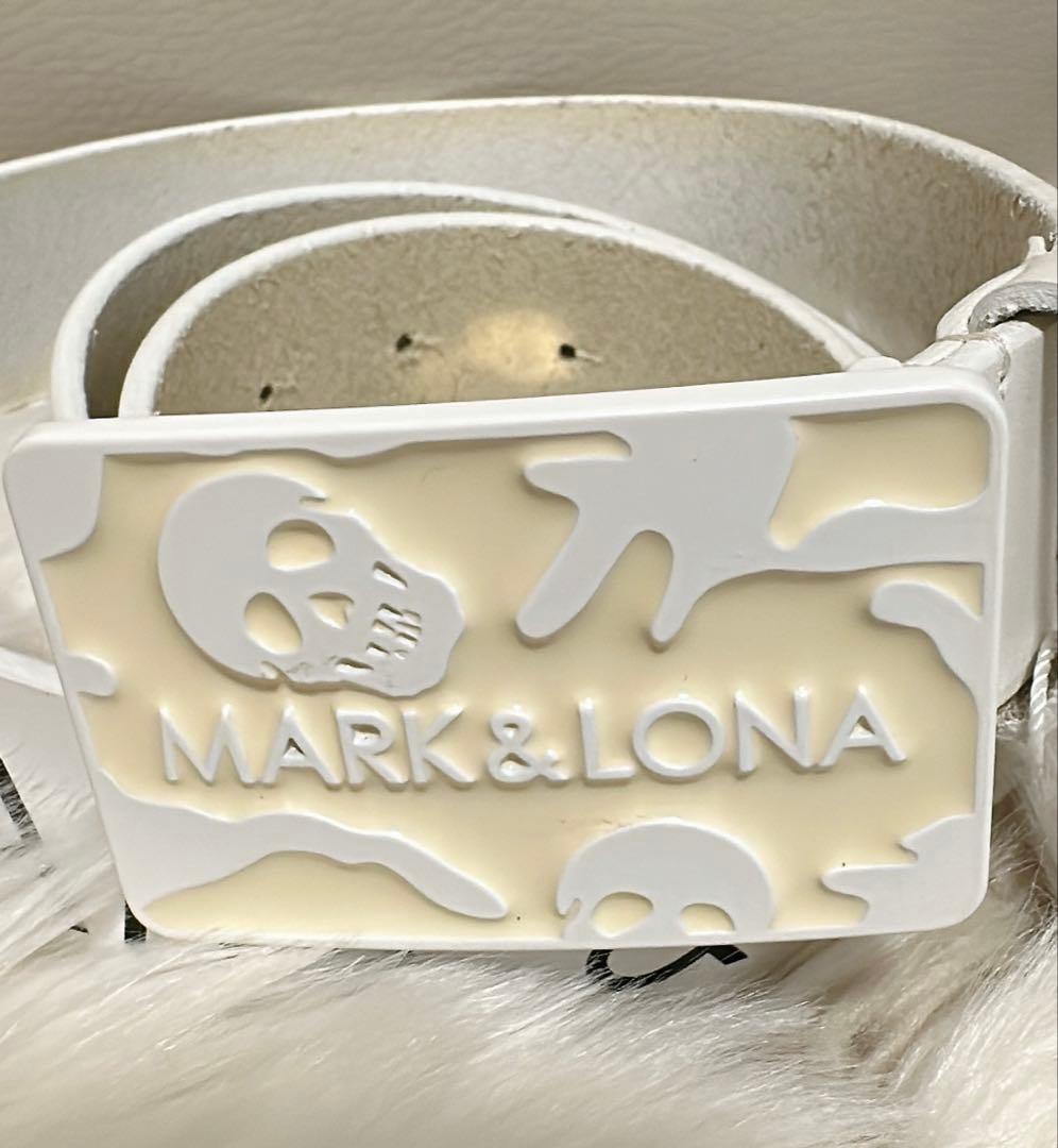 新品未使用❤️MARK&LONA ホワイトベルト