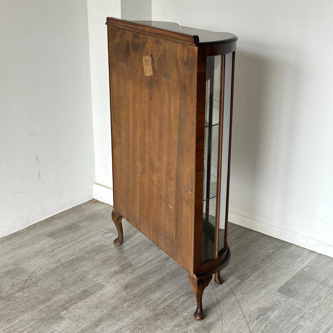 イギリス アンティーク家具 ディスプレイ キャビネット 1930年頃 771A