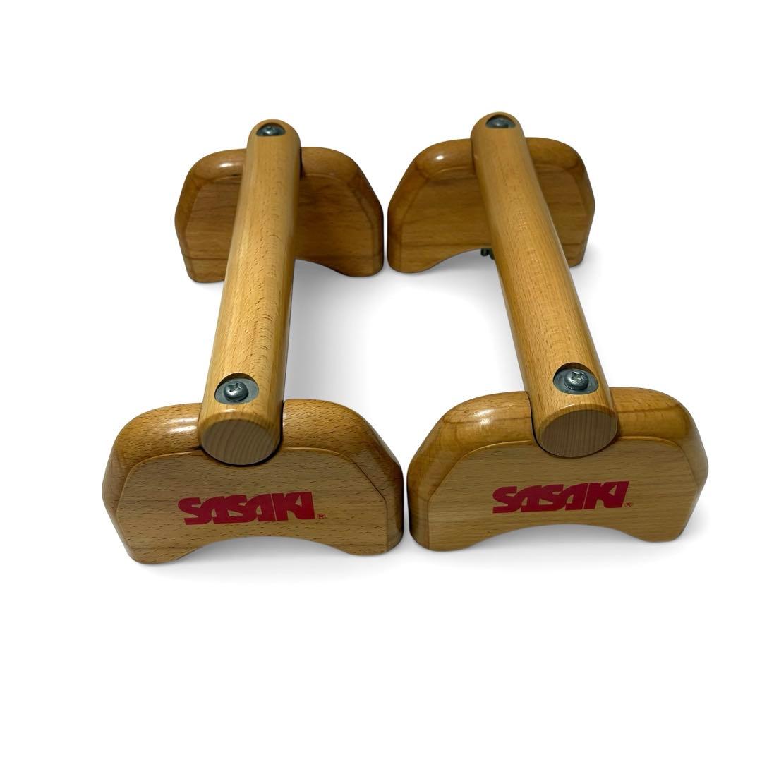 SASAKI 木製 プッシュアップバー 器械体操 倒立バー