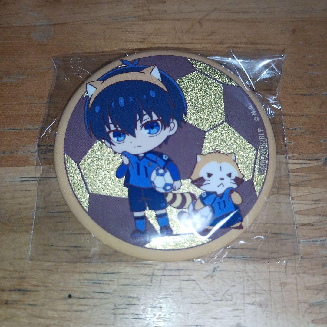 ブルーロック × RASCAL 全16種 グリッター缶バッジ ラスカル ver.