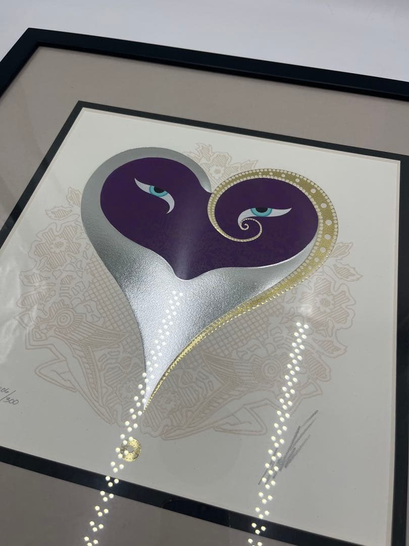 エルテ　ハートⅠ 美術　アート　206/300 ハート・アンド・ゼファー