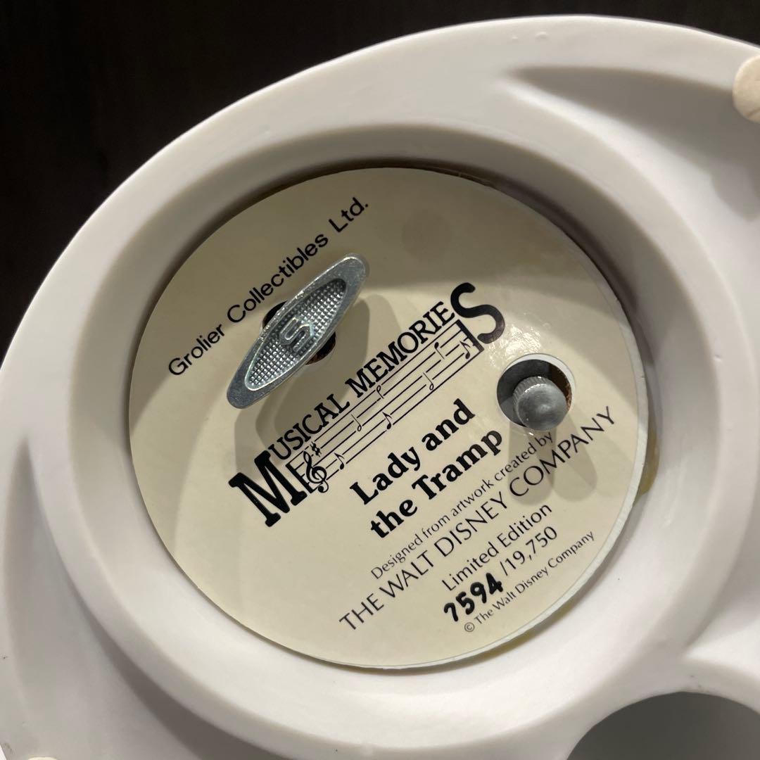 【専用】Lady and the Tramp フィギュア　オルゴール