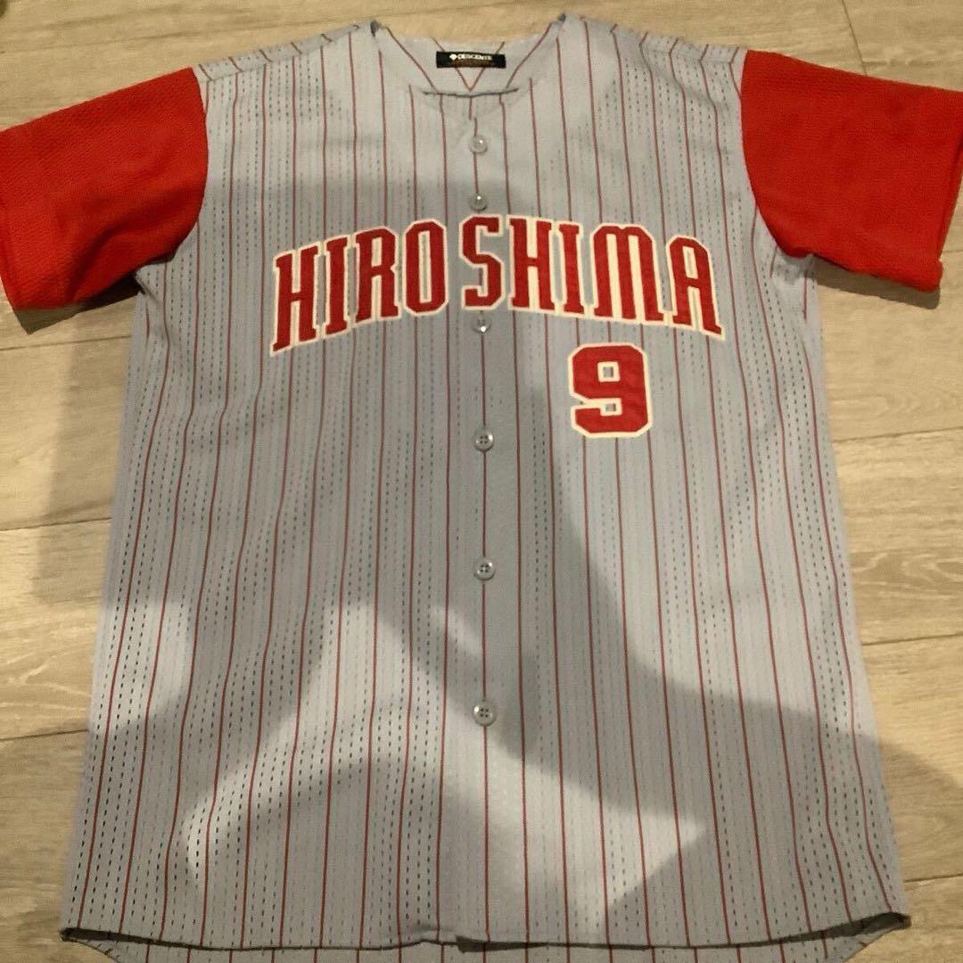 広島東洋カープ　緒方孝市　ビジターユニフォーム　Lサイズ