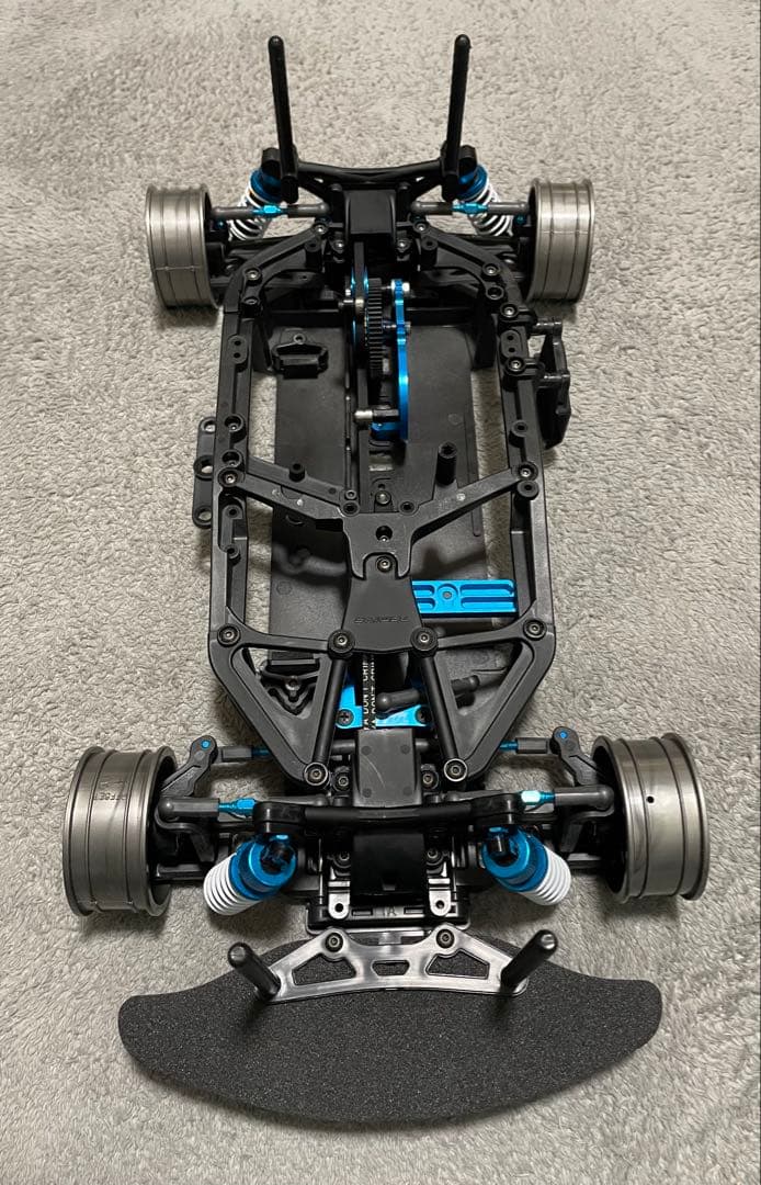 タミヤ TA07 PRO シャーシ　オプション多数　ボディ付　組立済　未走行