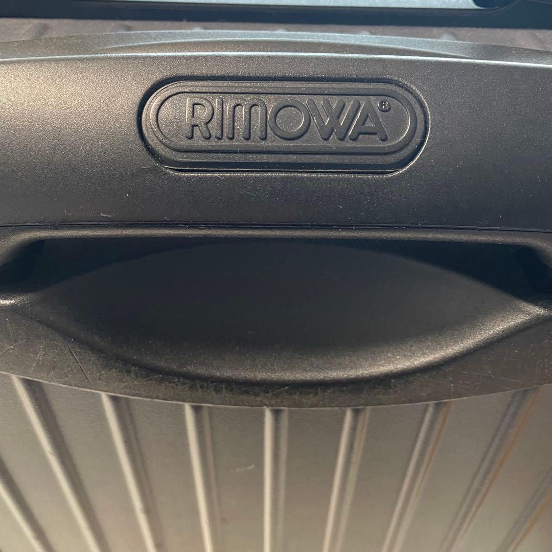 RIMOWA グレー スーツケース　2輪　機内持ち込み可