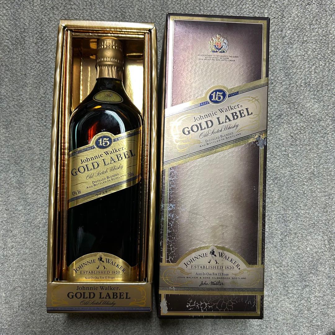 ジョニー・ウォーカー ゴールドラベル 750ml 43度