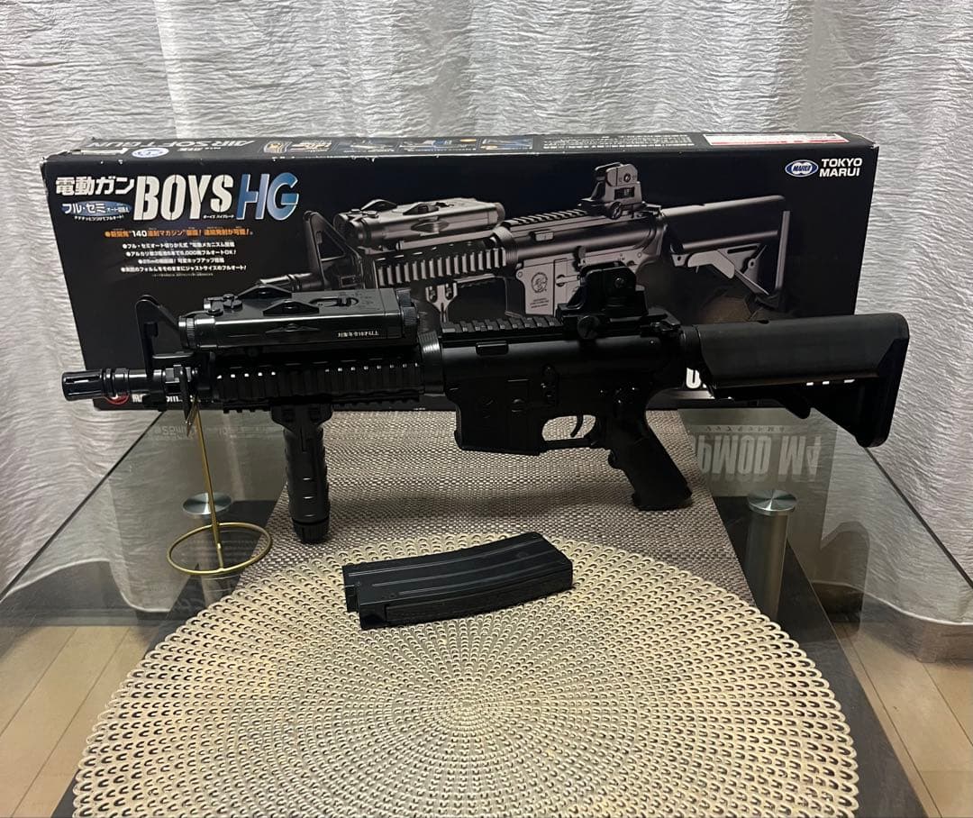 美品　東京マルイ カスタム品　SOPMOD M4 化粧箱　予備マガジン付き