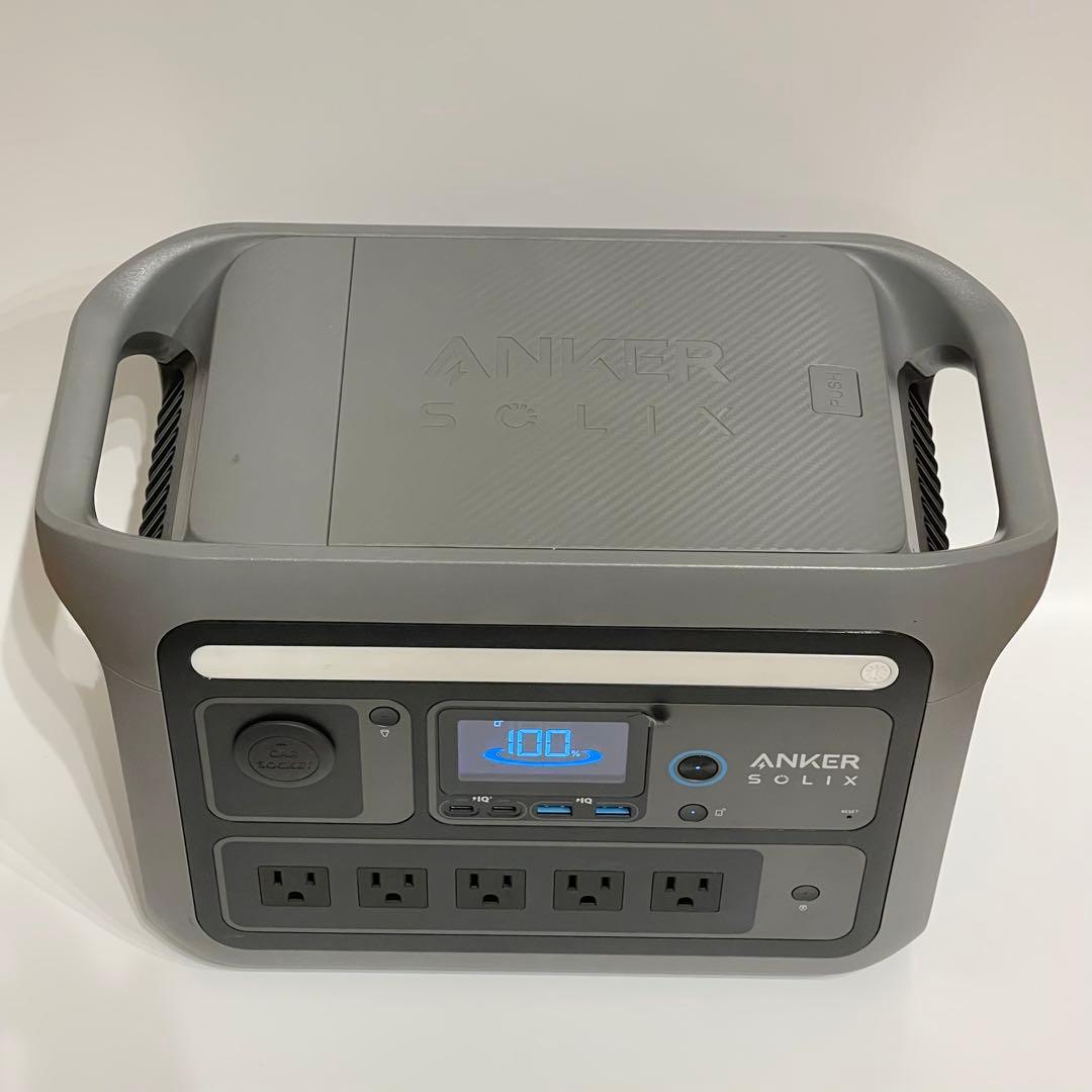 【未使用】Anker Solix C800 ポータブル電源キャンプ 防災 高出力