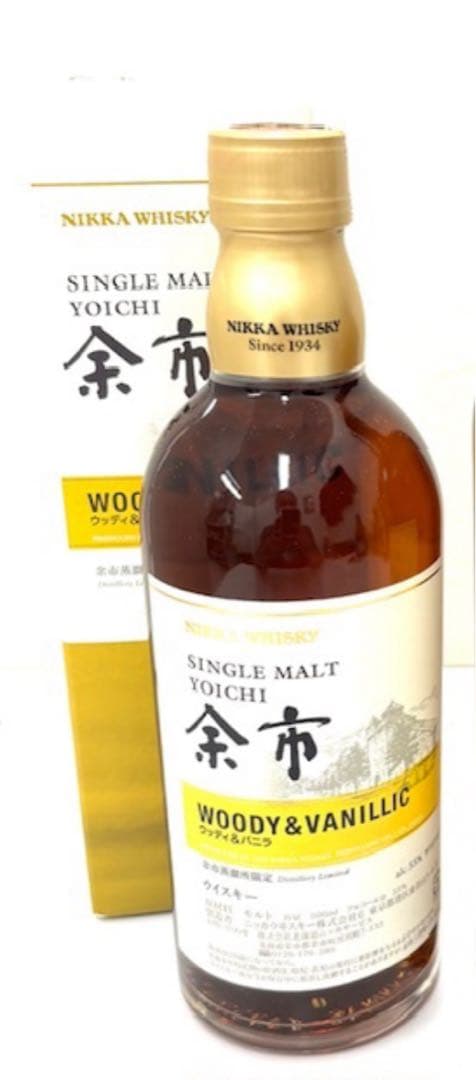 【土日限定】 余市 シングルモルト ウッディ&バニラ 余市蒸留所限定 500ml