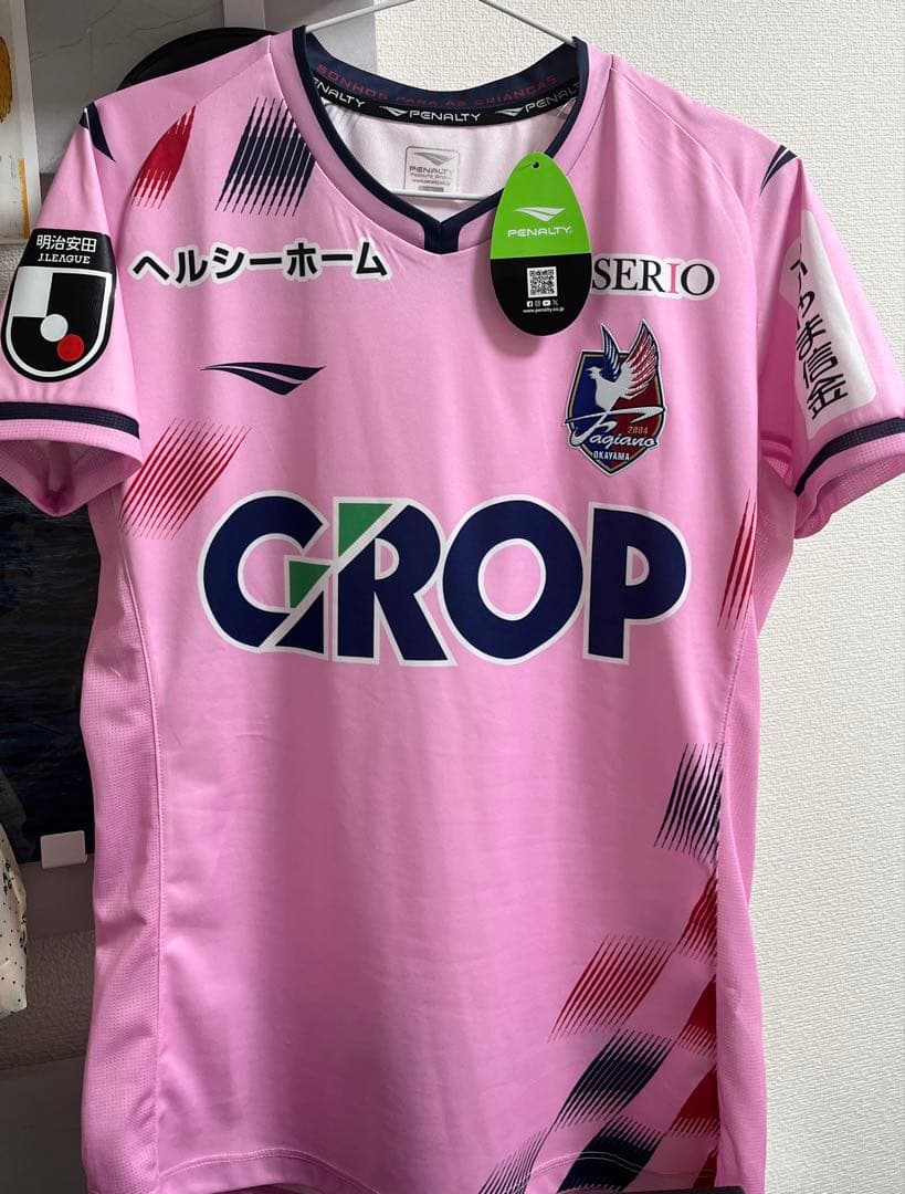 ファジアーノ岡山Penalty キーパーユニフォーム オーセンティック S