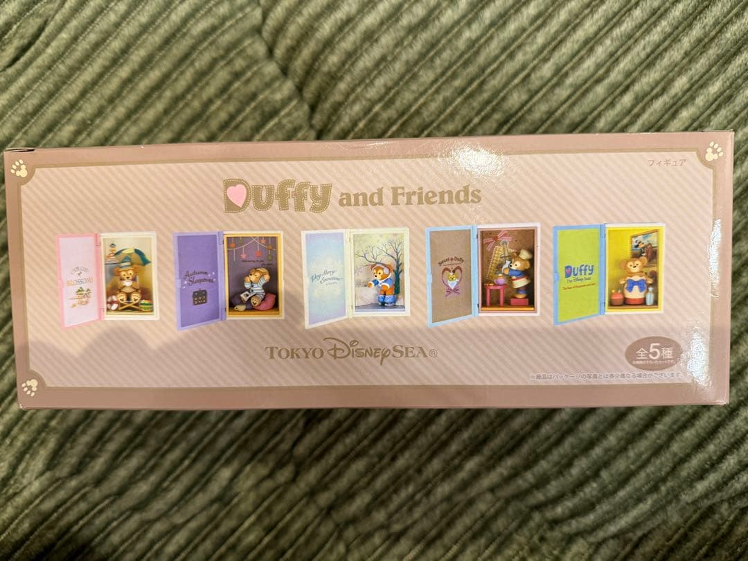 新品未開封ダッフィー20周年限定フィギュア5種コンプリートセット　ディズニーシー