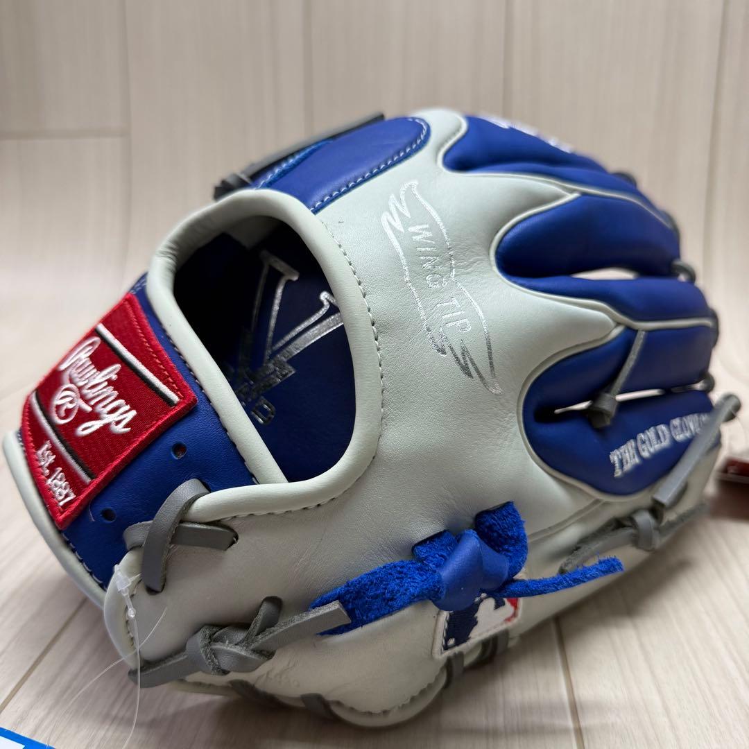 ローリングス　軟式ハイパーテックMLB TEAM　ドジャース　オールラウンド左投