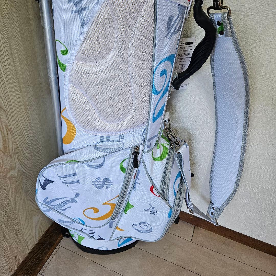 フランク三浦 キャディバッグ ゴルフ バッグ