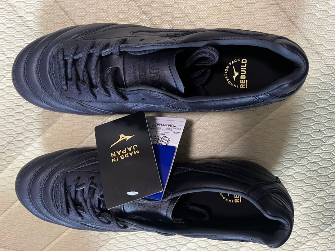 新品未使用　モレリア2japan 27.5cm ミズノ　田中碧　ブラック