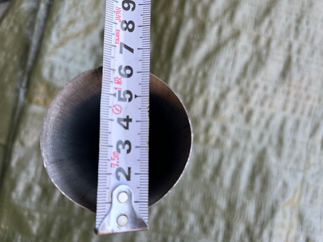 ポモリー薪ストーブ用チタンパーツ4本セット