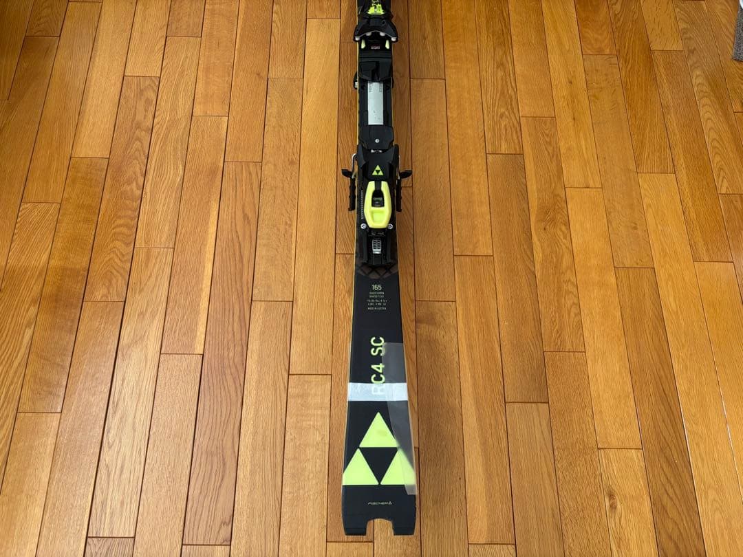 FISCHER RC4 SC 165cm M/Oプレート チューンナップ後未使用