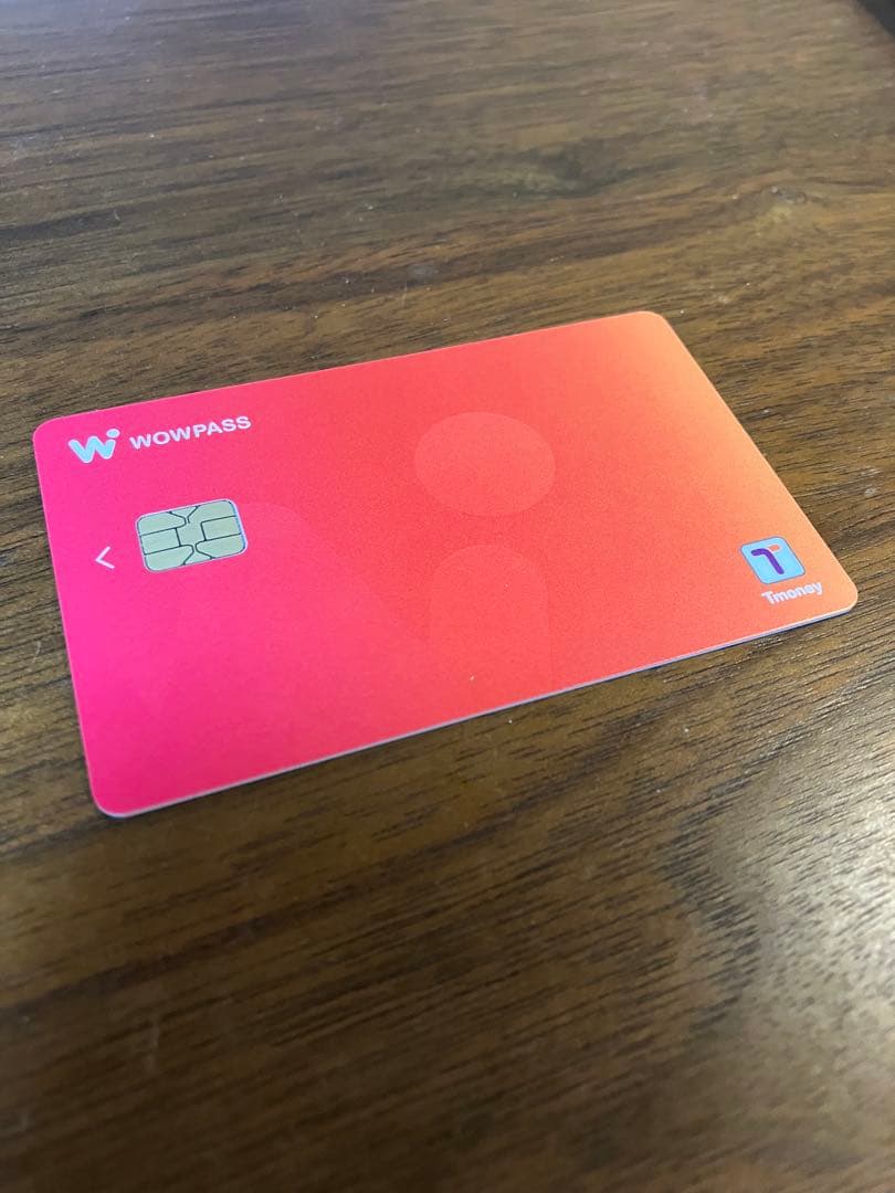 韓国 WOWPASS カード