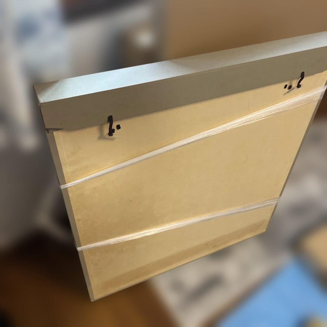 伊東　深水「羽子」リルトグラフ版画 横69センチ✖️縦66センチ厚み5センチ