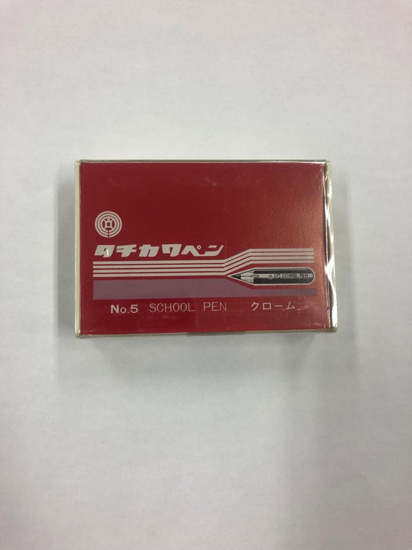 タチカワペン　No.5 SCOOL PEN クローム4箱