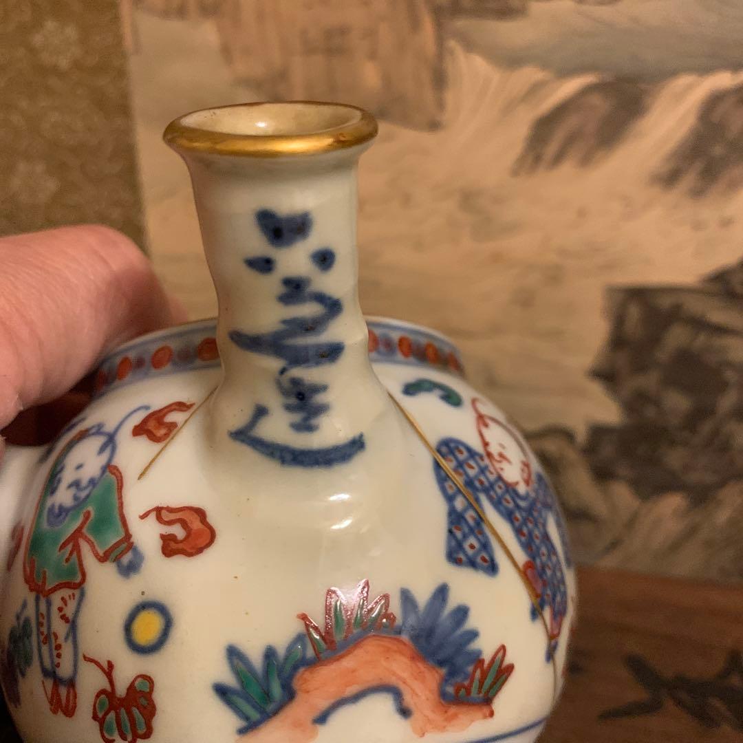 四代清水六兵衛　急須 共箱　　1客 156