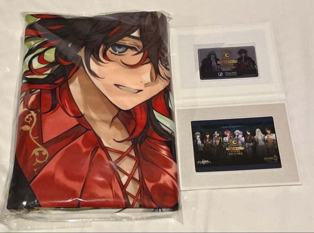 FGO ホテルカルデア 宿泊特典 バスタオル カードキー　オベロン ダンテ