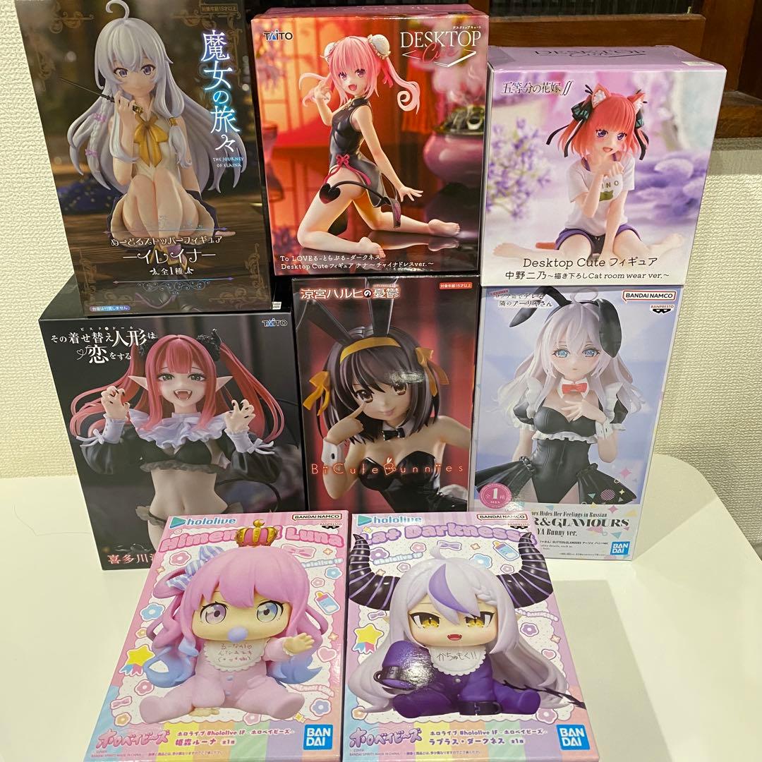 美少女フィギュア　まとめ売り　８点セット