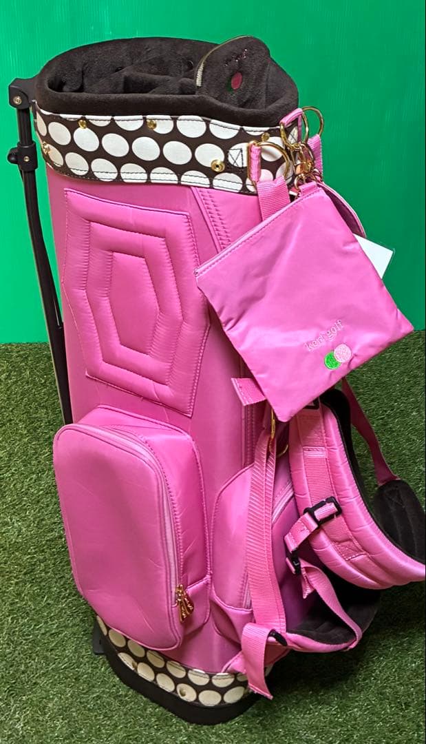 未使用品　レディース　Keri golf スタンド式キャディバッグ