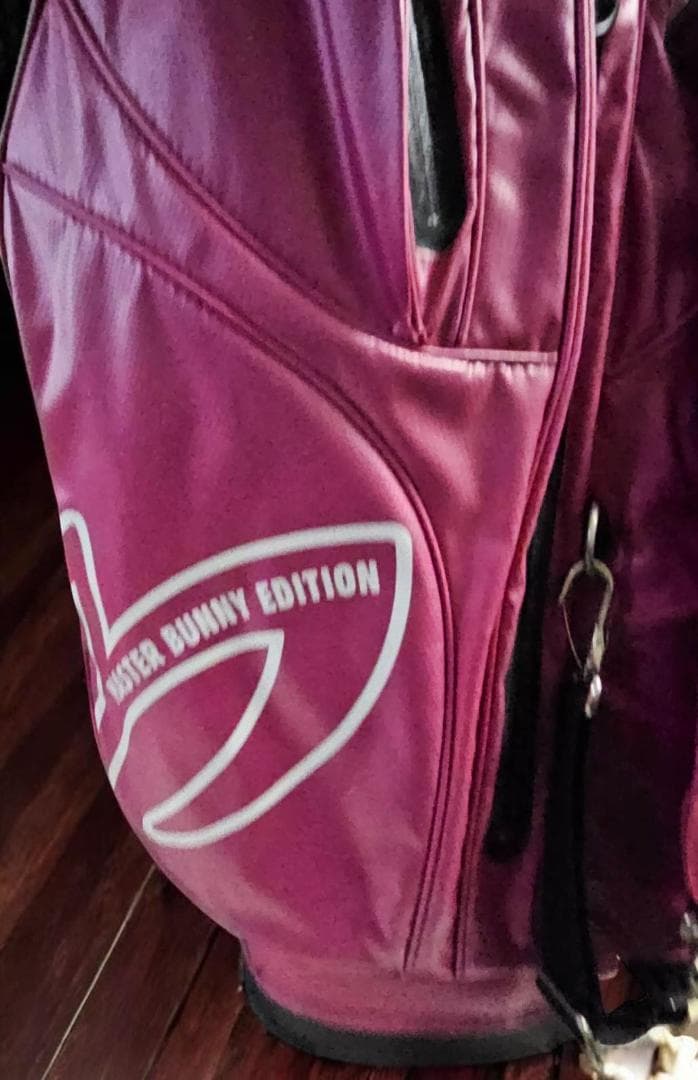 niyu送MASTER BUNNY EDITION キャディバッグ ピンク