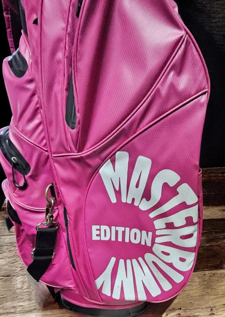 niyu送MASTER BUNNY EDITION キャディバッグ ピンク