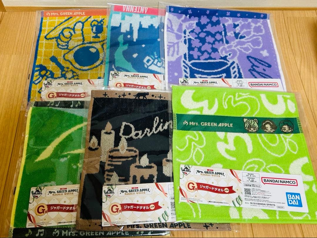 一番くじ　Mrs. GREEN APPLE コンプリート　ミセスグリーンアップル
