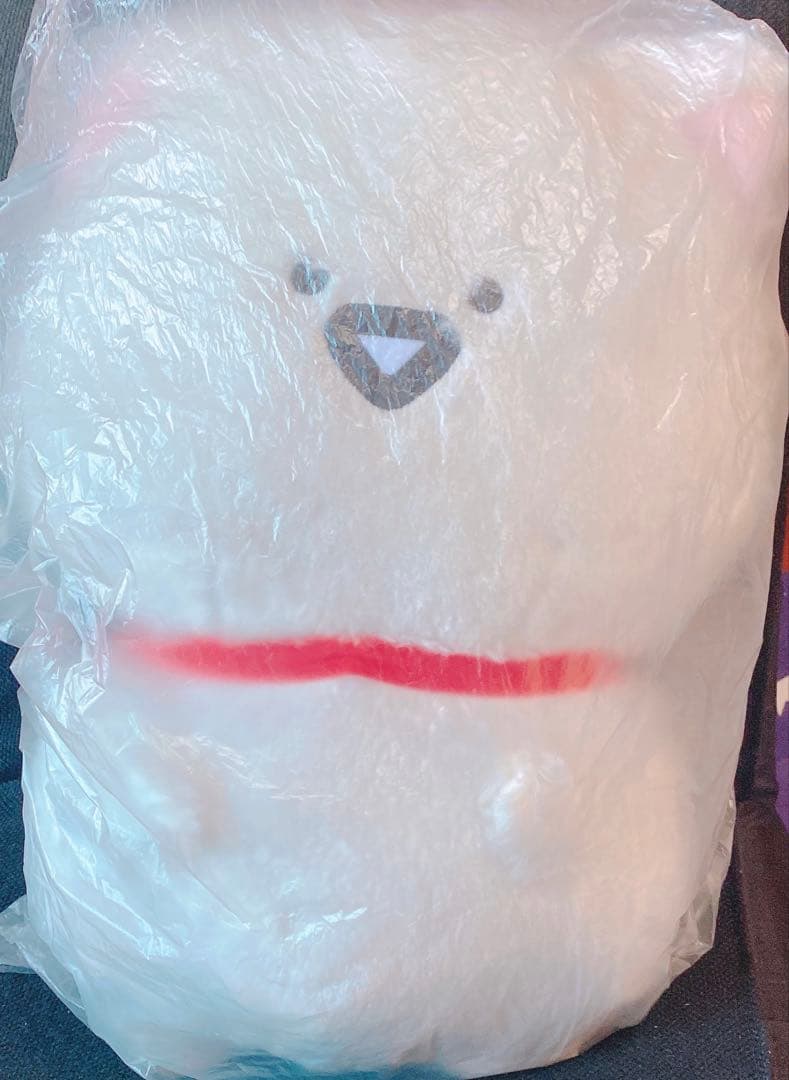 お文具と一緒　猫に成りきり　ぬいぐるみ　XL プレミアム