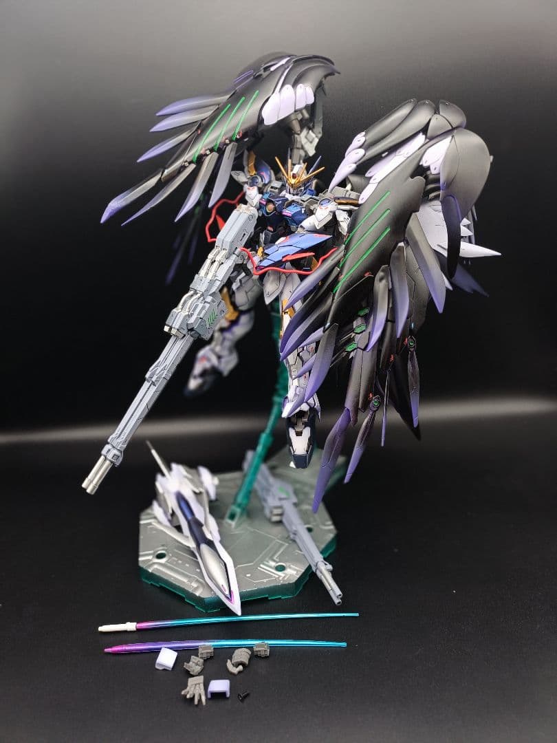 ウイングガンダム　ガンプラHiRM　ハイレゾモデル　塗装完成品