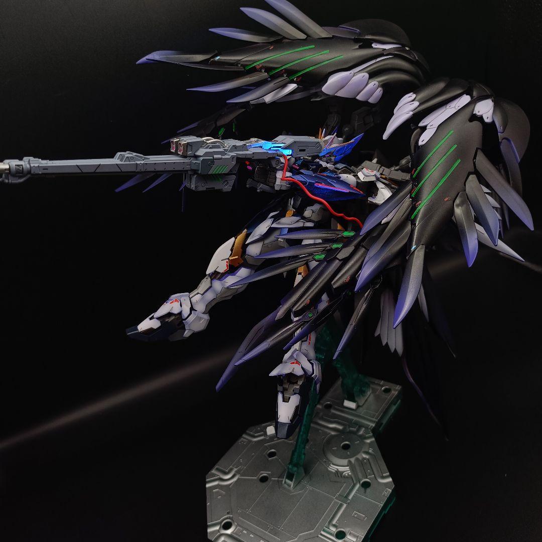 ウイングガンダム　ガンプラHiRM　ハイレゾモデル　塗装完成品