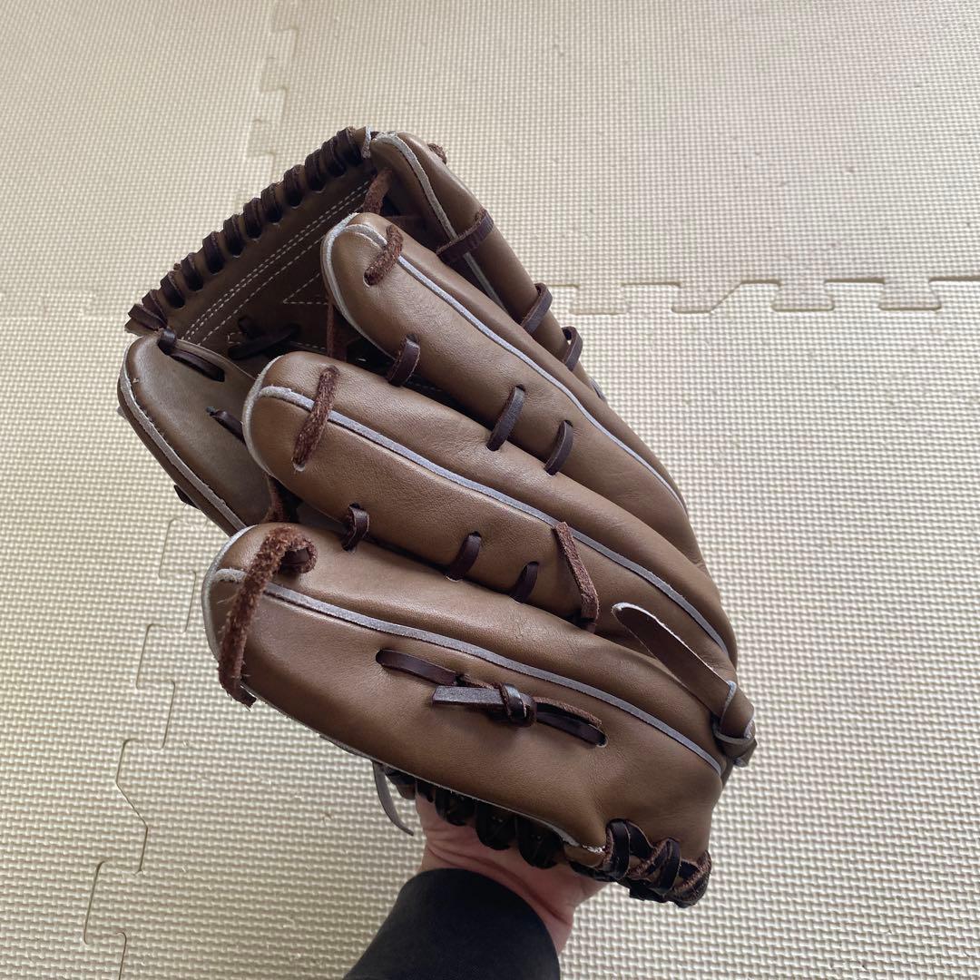 硬式　投手用　グローブ　湯もみ片付け済み　即戦力　ミズノプロ　プロステイタス