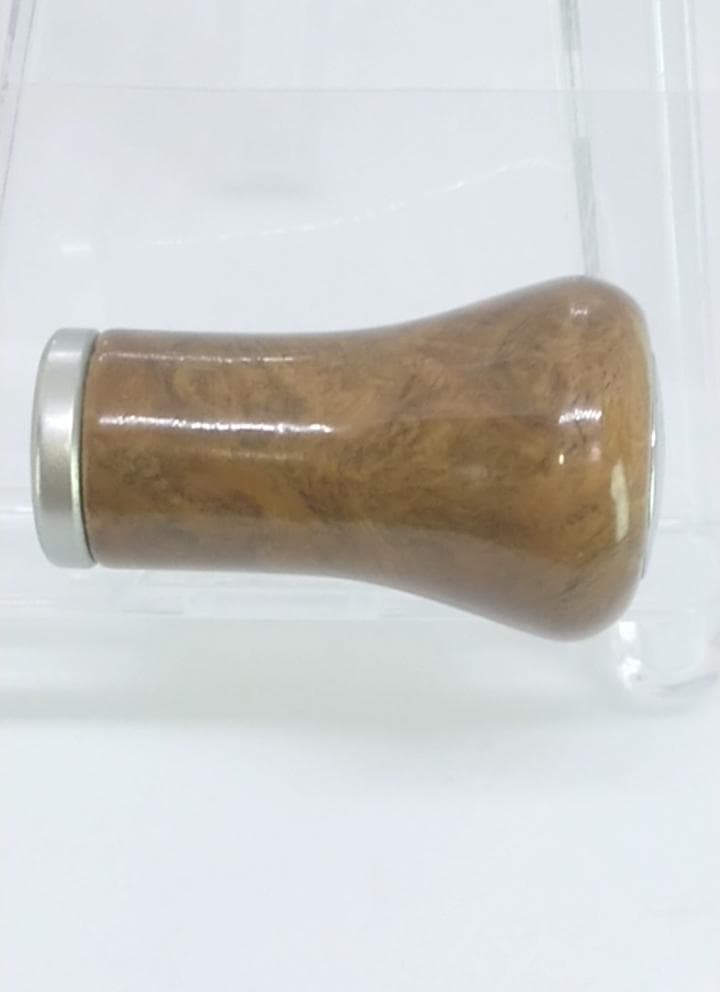 良品　シマノ　夢屋　花梨　カーディフ　ハンドルノブ　シルバー