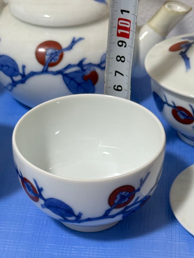 蔵出し品　十三代酒井田柿右衛門　番茶器　煎茶道具